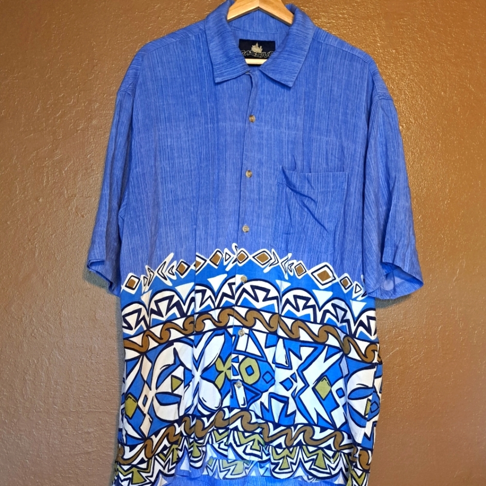 Large Button Front Shirt